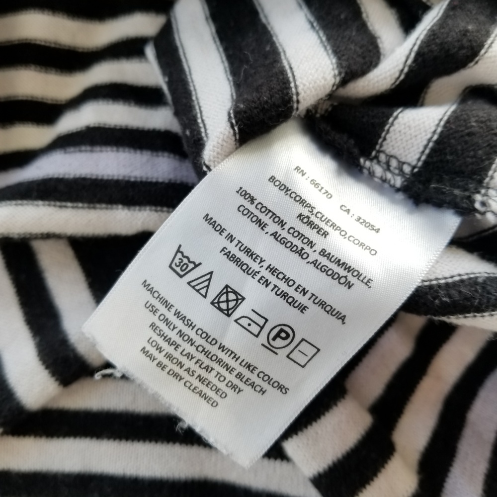 Anthropologie - Striped Shortsleeve Sweater - Picture 6 of 6